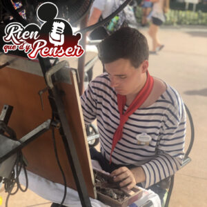 Quentin, caricaturiste à Walt Disney World