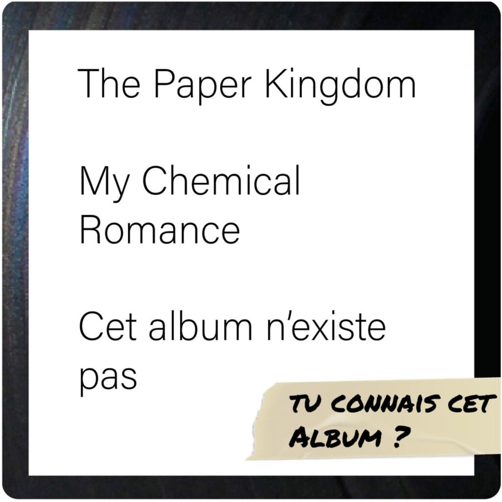 The Paper Kingdom de My Chemical Romance